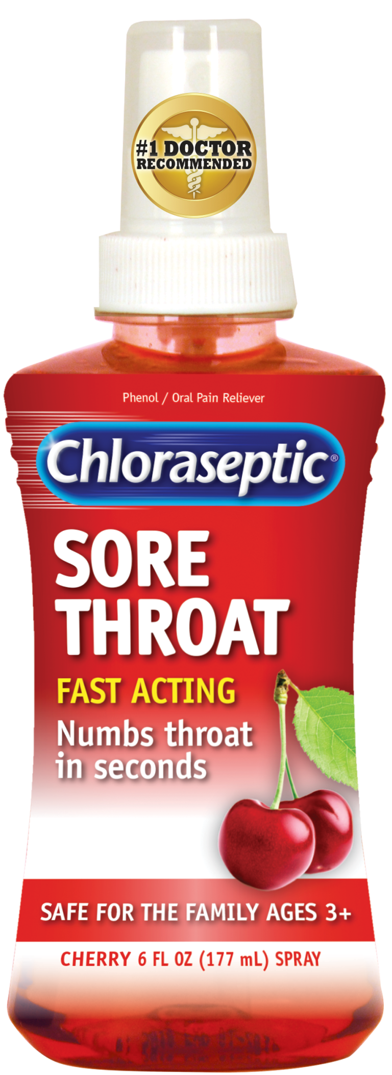 Chloraseptic® MAX Wild Berry Sore Throat Spray